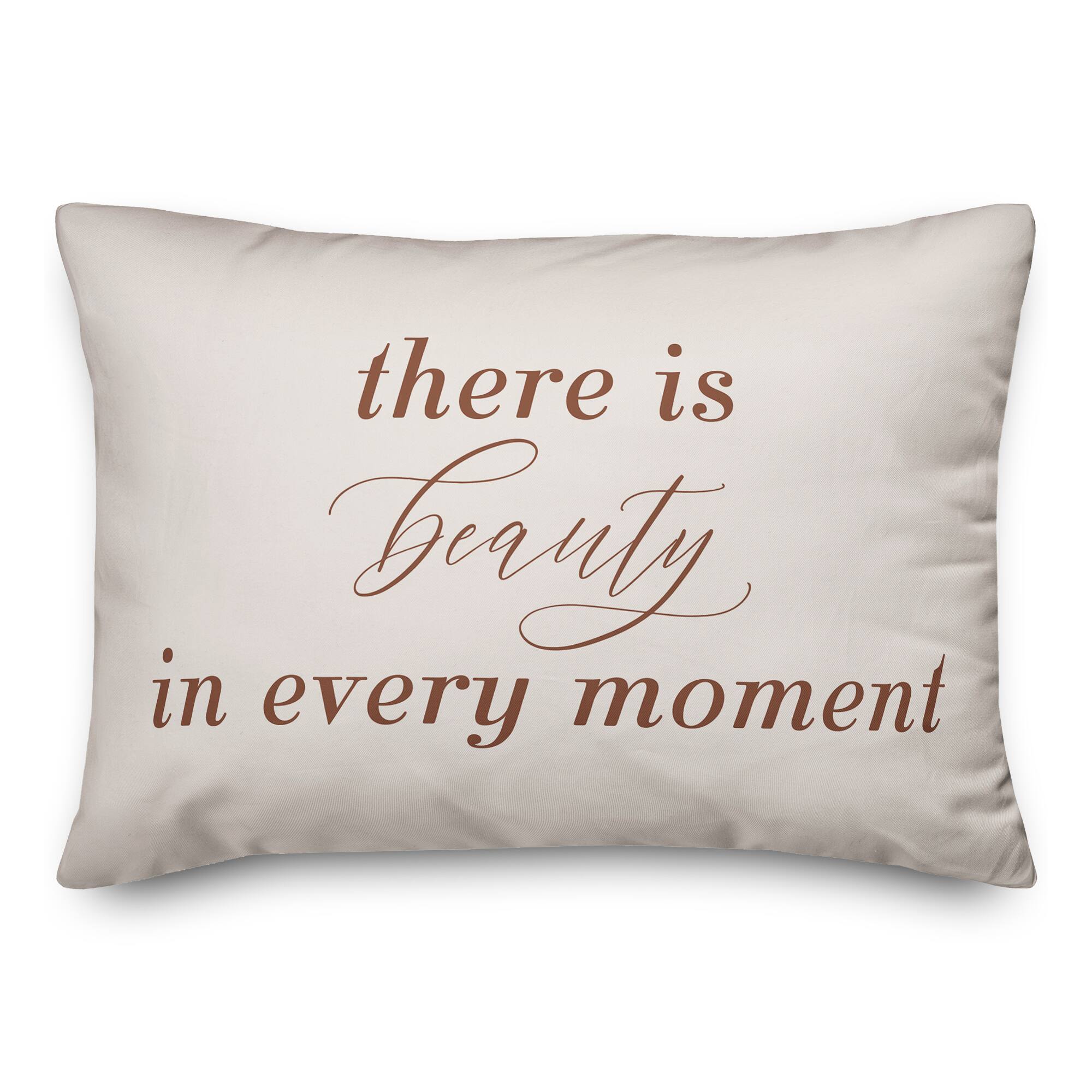 20" x 14" Beauty in Every Moment Indoor & Outdoor Throw Pillow